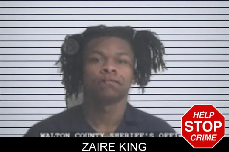 Zaire King mugshot – Walton County , Georgia Zaire King