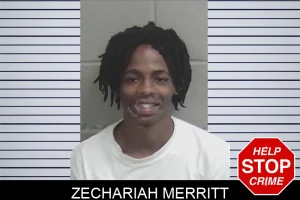 Zechariah Merritt mugshot