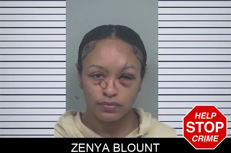 Zenya Blount Mugshots
