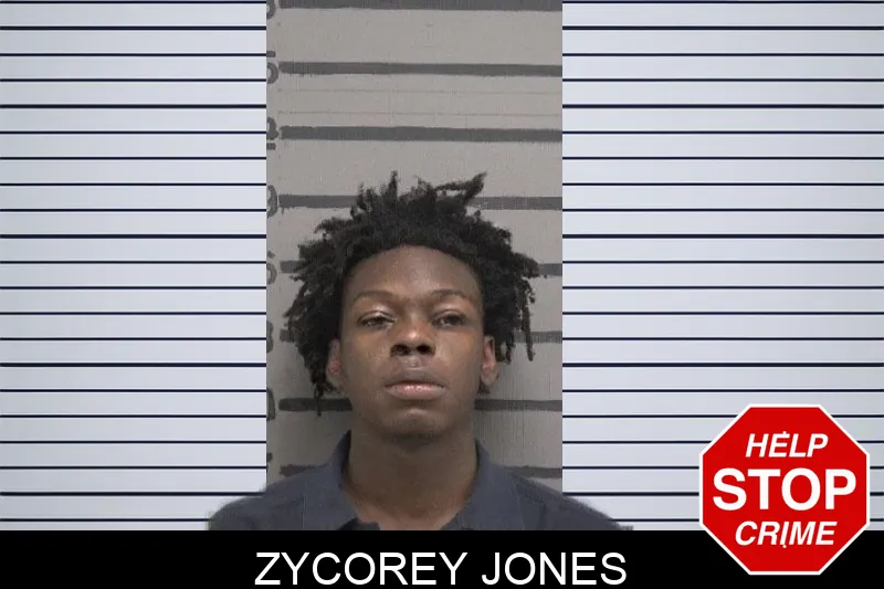 Zycorey Jones mugshot