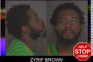 Zyrif Brown mugshot