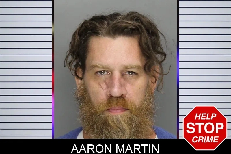 Aaron Martin Mugshots