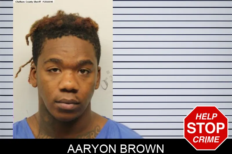 Aaryon Brown mugshot – Chatham County , Georgia Aaryon Brown mugshot