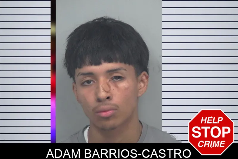 Adam Barrios-Castro mugshot