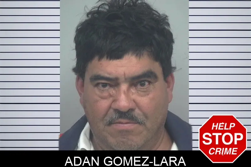 Adan Gomez-Lara mugshot