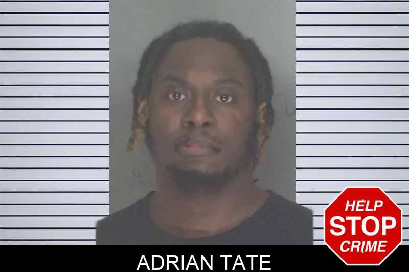 Adrian Tate mugshot