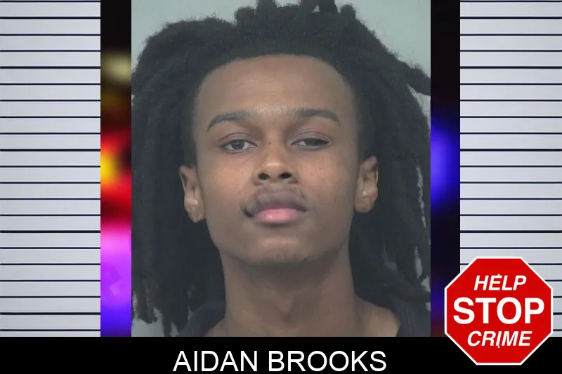 Aidan Brooks mugshot