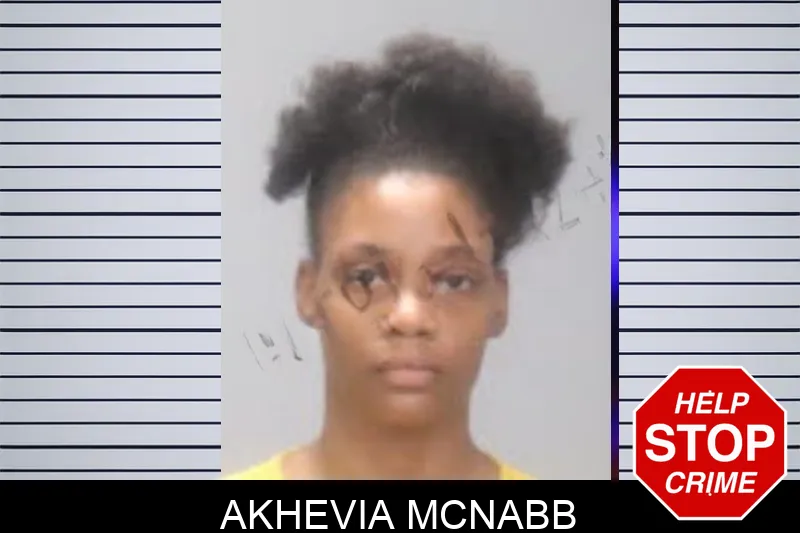 Akhevia McNabb mugshot