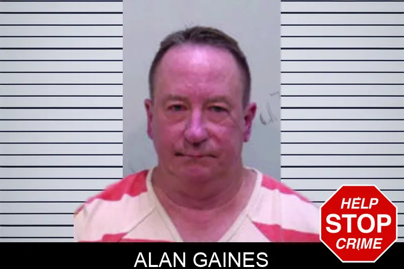 Alan Gaines mugshot