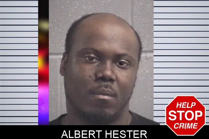 Albert Hester mugshot