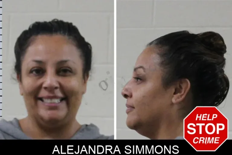 Alejandra Simmons mugshot – Houston County , Georgia Alejandra Simmons