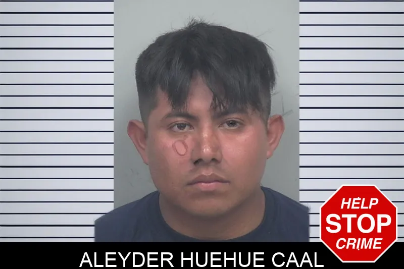 Aleyder Huehue Caal mugshot