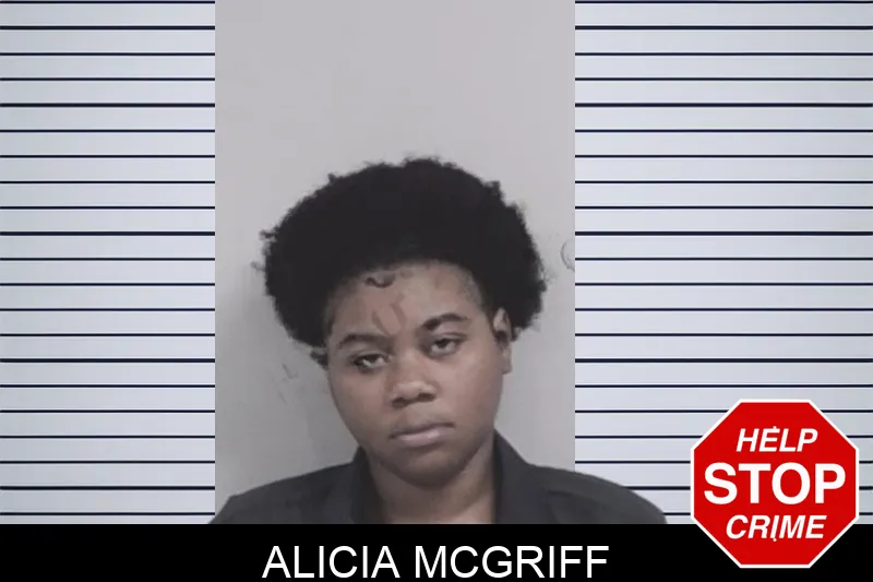Alicia McGriff mugshot