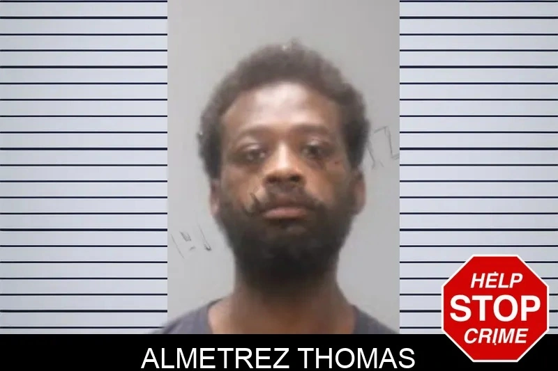 Almetrez Thomas mugshot