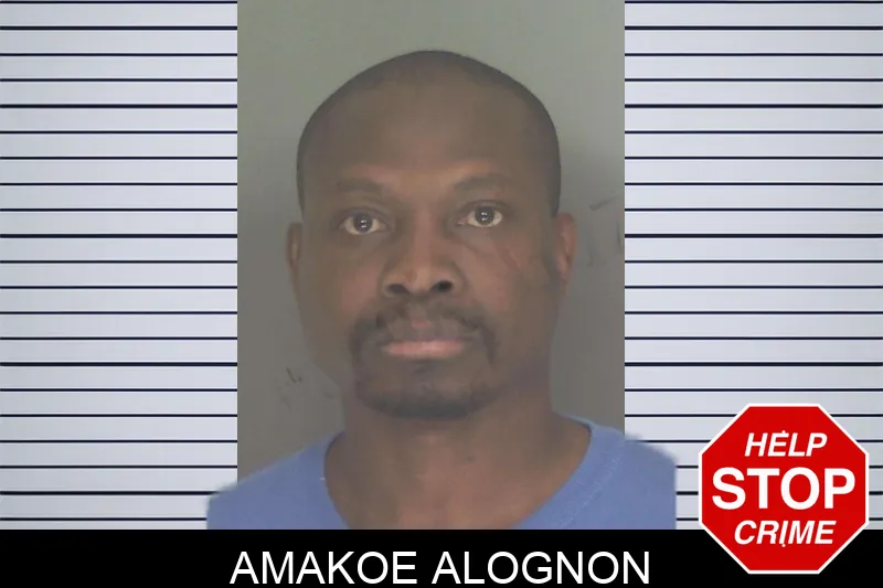 Amakoe Alognon mugshot