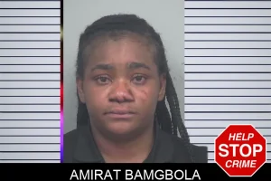 Amirat Bamgbola mugshot