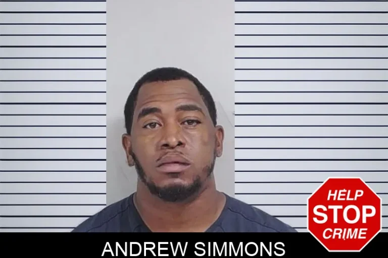 Andrew Simmons mugshot – Lowndes County , Georgia Andrew Simmons