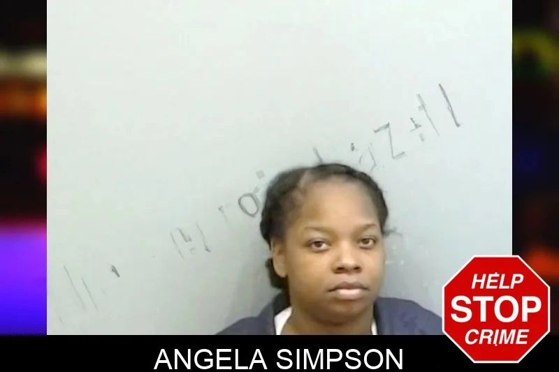 Angela Simpson Mugshots
