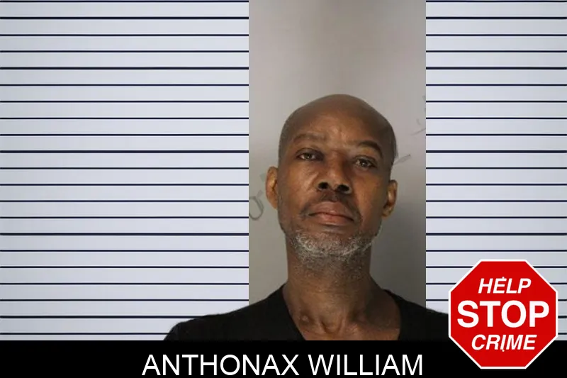 Anthonax William mugshot
