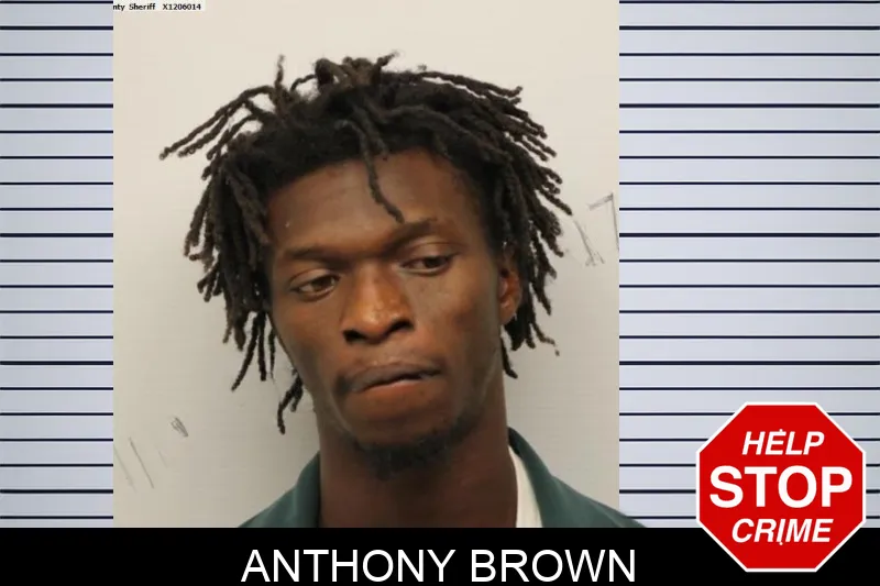 Anthony Brown mugshot