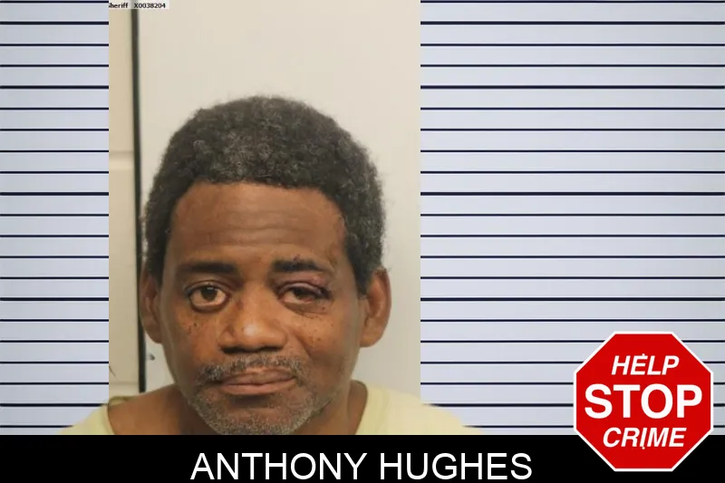 Anthony Hughes mugshot