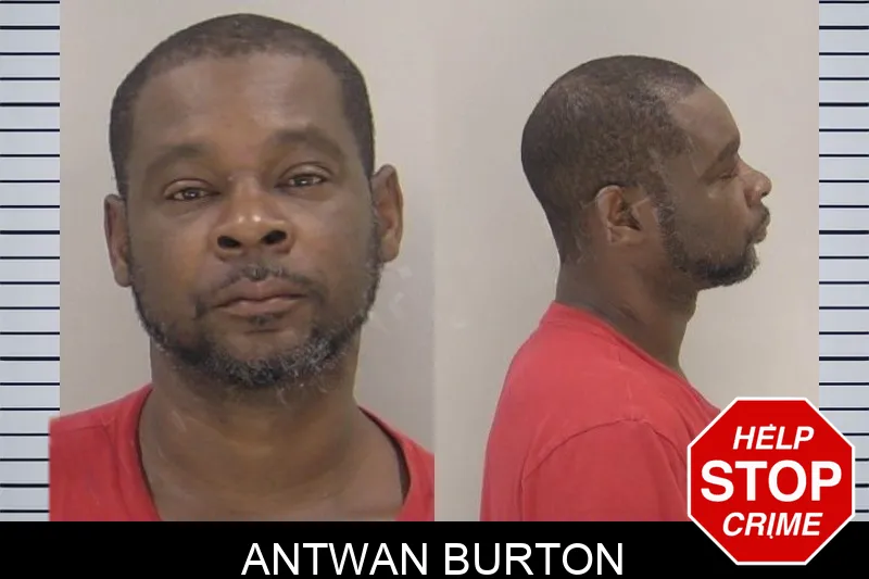 Antwan Burton mugshot