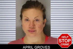 April Groves mugshot
