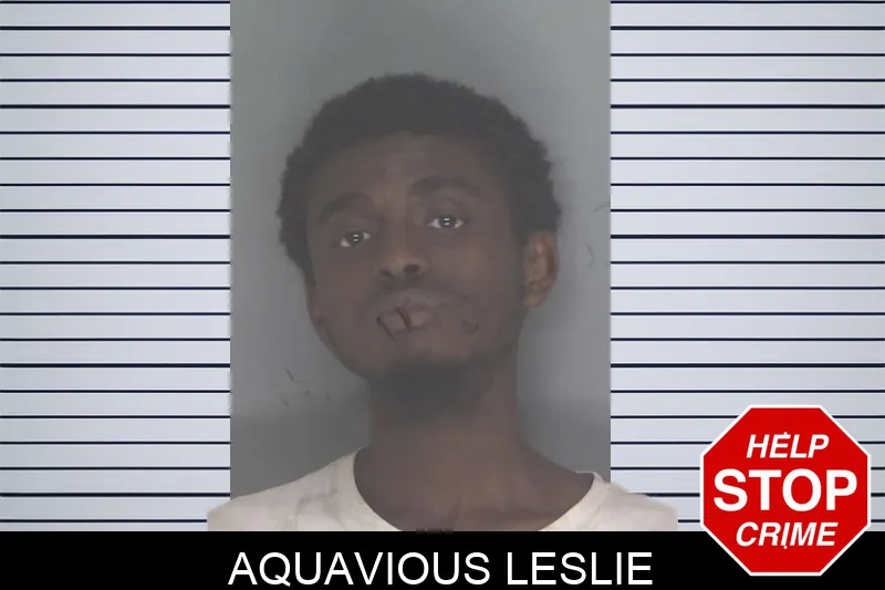 Aquavious Leslie mugshot