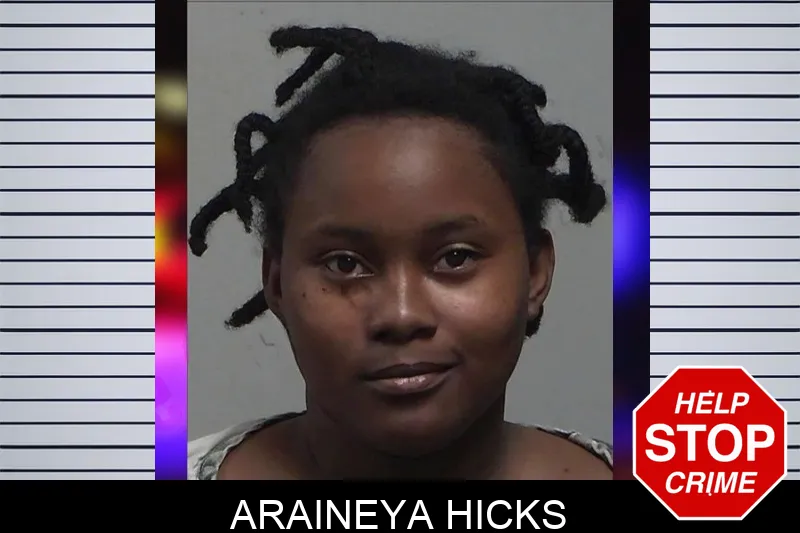 Araineya Hicks Mugshots
