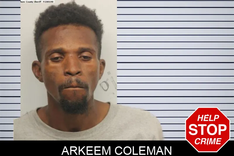 Arkeem Coleman Mugshots