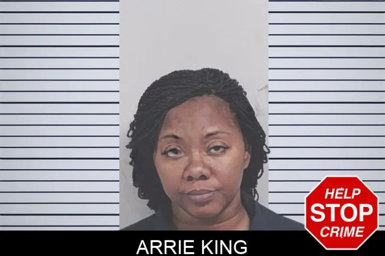 Arrie King mugshot – Lowndes County , Georgia Arrie King