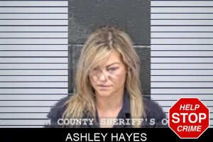 Ashley Hayes mugshot