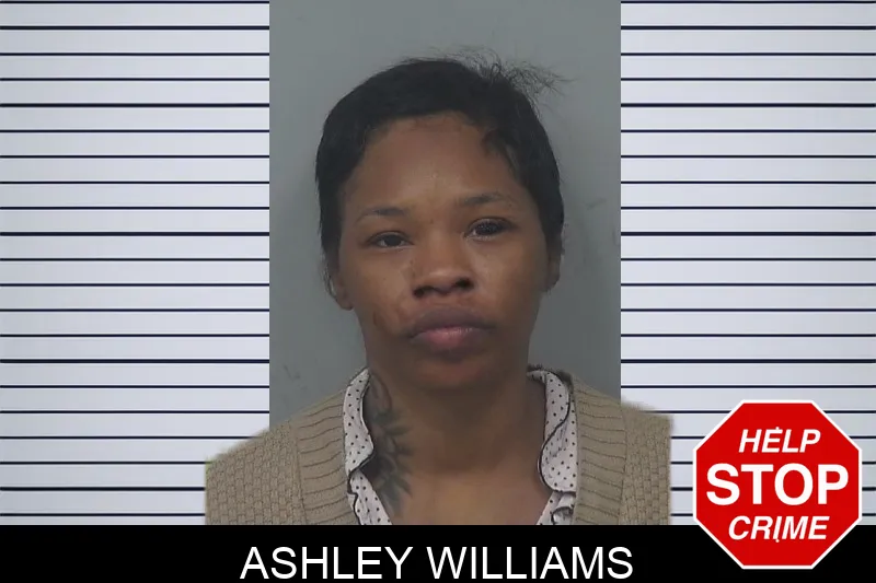 Ashley Williams mugshot