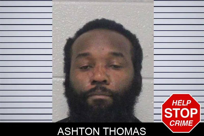 Ashton Thomas mugshot