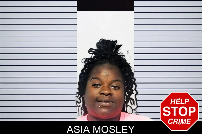 Asia Mosley mugshot