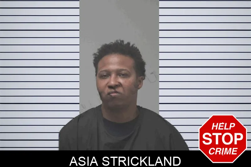 Asia Strickland Mugshots