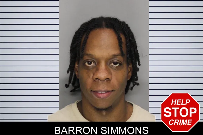 Barron Simmons mugshot – Cobb County , Georgia Barron Simmons mugshot