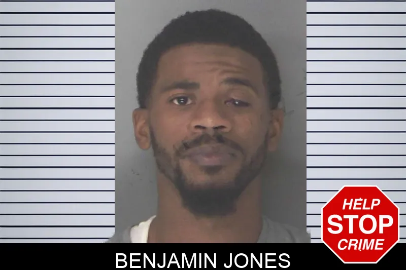 Benjamin Jones mugshot