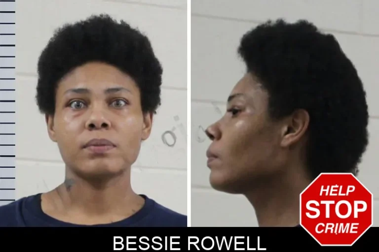 Bessie Rowell mugshot – Houston County , Georgia Bessie Rowell