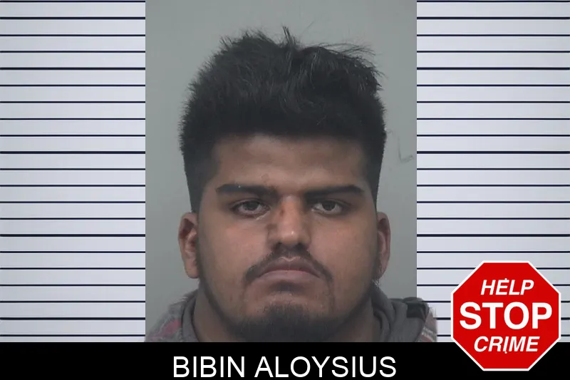 Bibin Aloysius mugshot