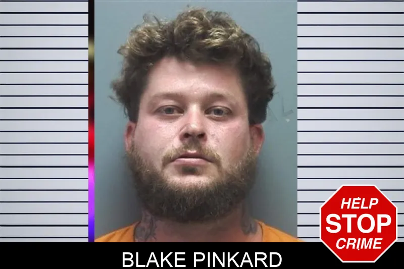 Blake Pinkard mugshot