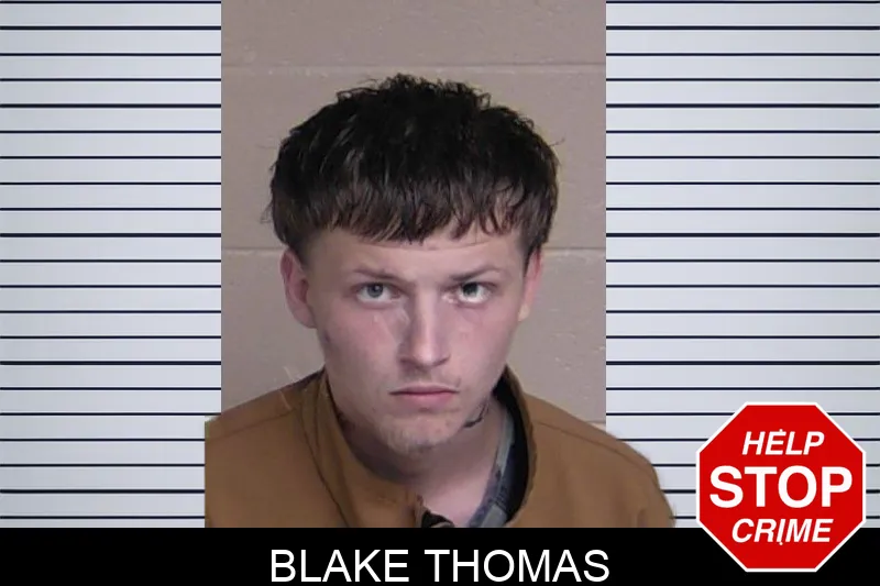 Blake Thomas mugshot