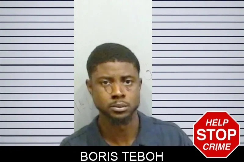 Boris Teboh Mugshots