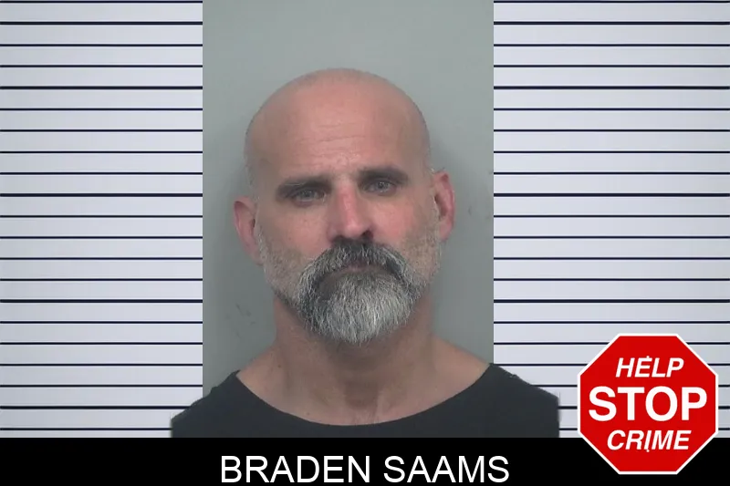 Braden Saams mugshot