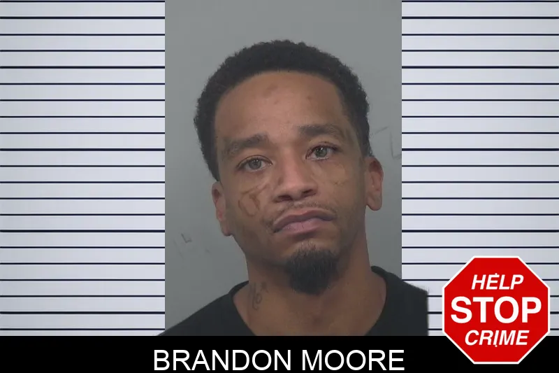 Brandon Moore mugshot