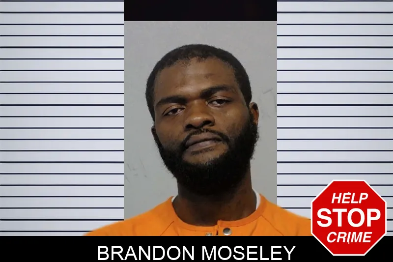 Brandon Moseley mugshot
