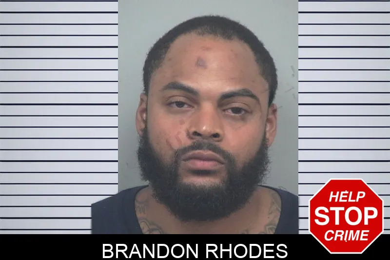 Brandon Rhodes mugshot