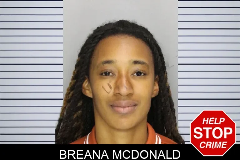 Breana McDonald mugshot – Cobb County , Georgia Breana McDonald