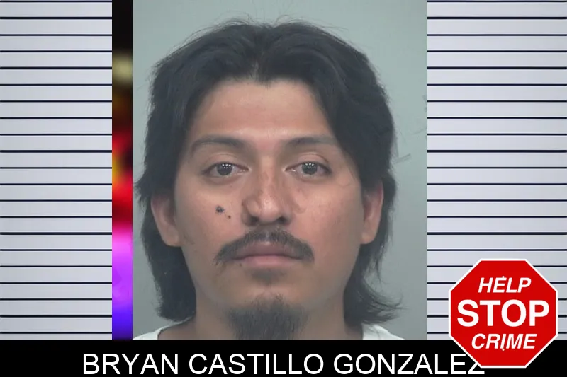 Bryan Castillo Gonzalez mugshot