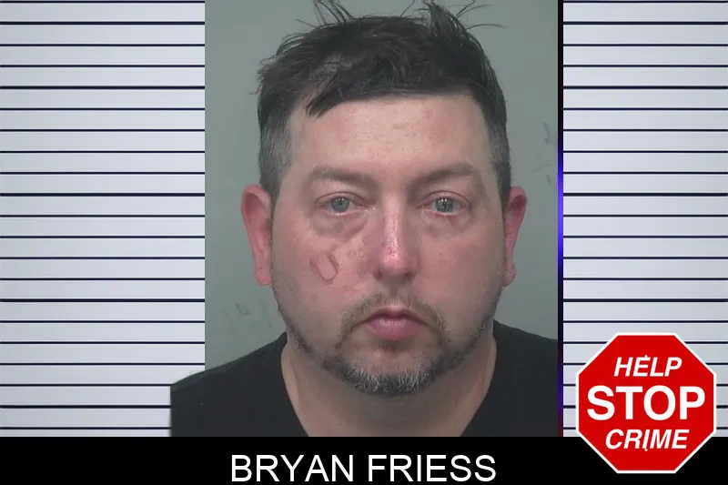 Bryan Friess mugshot